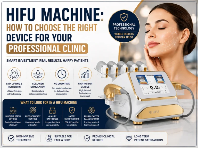 HIFU Machine: How to Choose the Right Device for Your Professional Clinic
