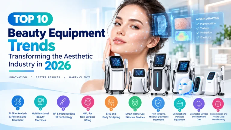 Top 10 Beauty Equipment Trends Transforming the Aesthetic Industry in 2026
