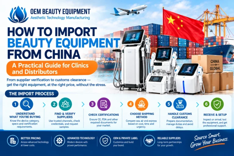 How to Import Beauty Equipment from China: A Practical Guide for Clinics and Distributors