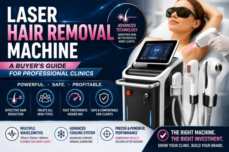 Laser Hair Removal Machine: A Buyer’s Guide for Professional Clinics