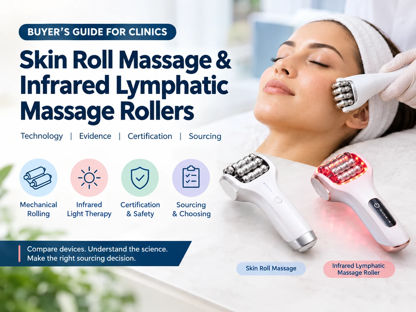 Skin Roll Massage & Infrared Lymphatic Massage Rollers: A Buyer’s Guide for Clinics